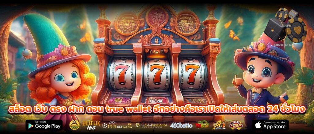 สล็อต เว็บ ตรง ฝาก ถอน true wallet อีกอย่างคือเราเปิดให้เล่นตลอด 24 ชั่วโมง